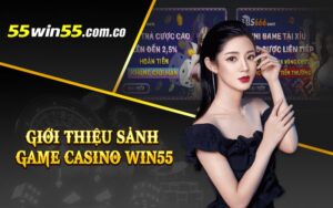 Giới thiệu sảnh game casino Win55